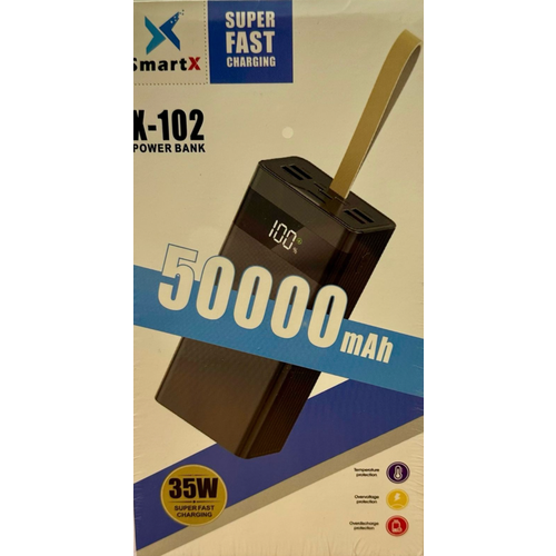 Универсальный Powerbank 50000 mAh со встроенными кабелями внешний аккумулятор 299900₽