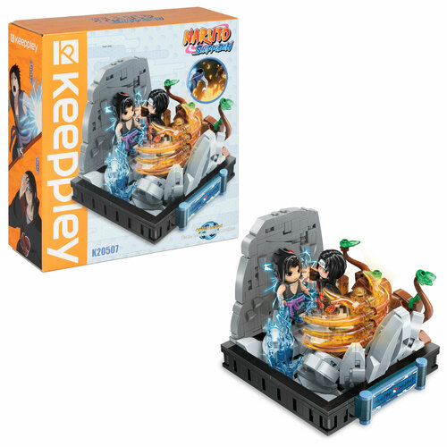 фото Конструктор 1toy "битва между братьями учиха" 13,5*12*11 см 1 toy