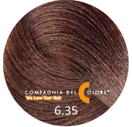 COMPAGNIA DEL COLORE краска для волос 100 МЛ 6.35