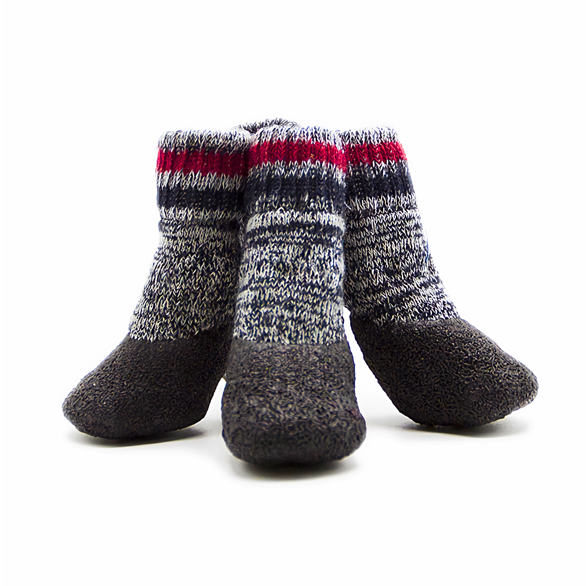Носки для прогулки утепленные Барбоски от Морозки, серые (4) - фотография № 9