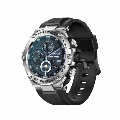 Смарт часы мужские спортивные Tiroki K57 фитнес часы спортивные со звонком пульсометром шагомером 560000₽