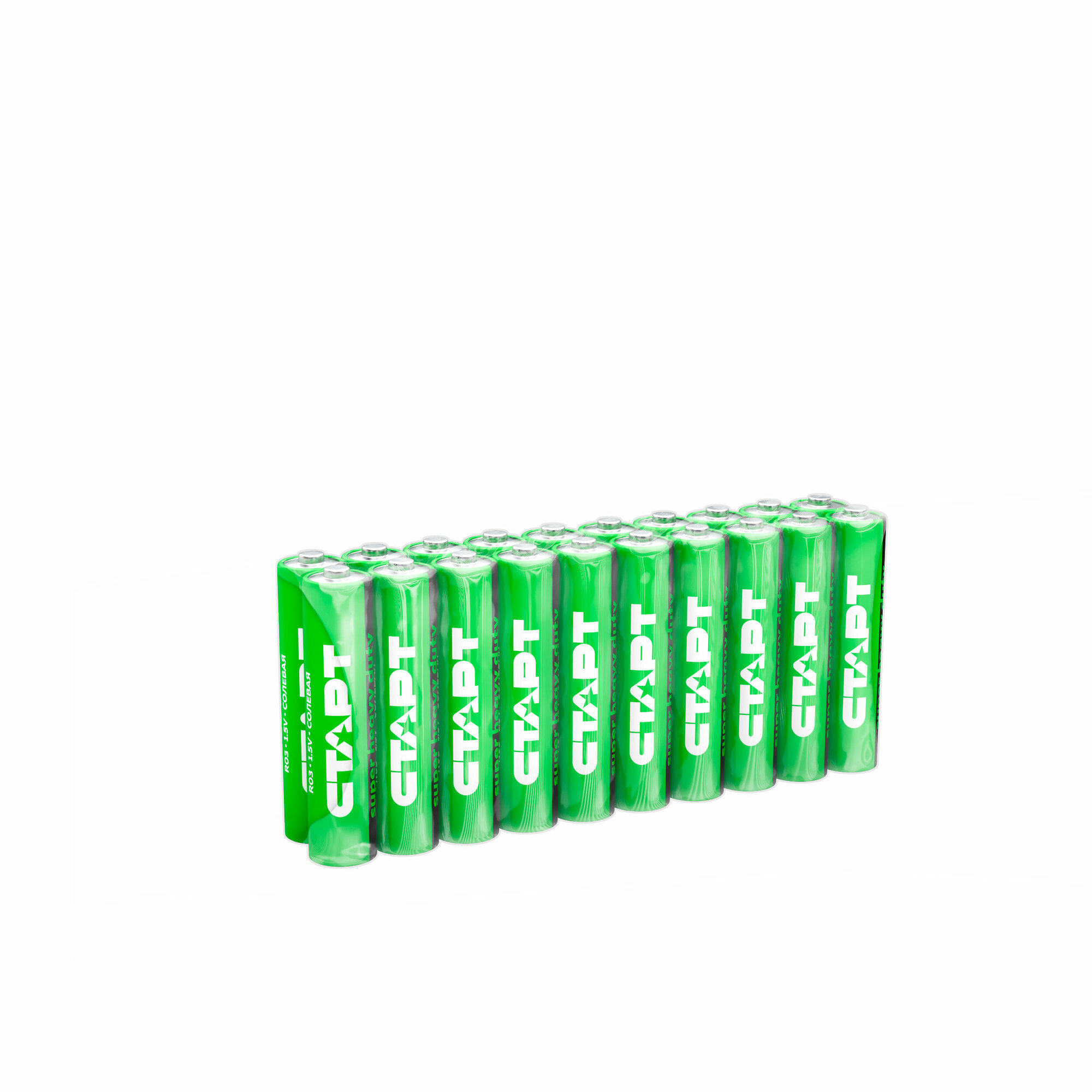 Батарейки солевые старт R03-B20 ААА 20 ук