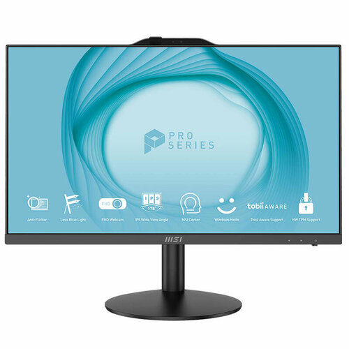 Моноблок MSI Pro AP242 12M-299XRU 238 FHDIntel Core i5-12400 25 ГГц16Gb1Tb HDD256Gb SSDбез ОСчерный клавиатура мышь 9S6-AE0611-299 7790000₽