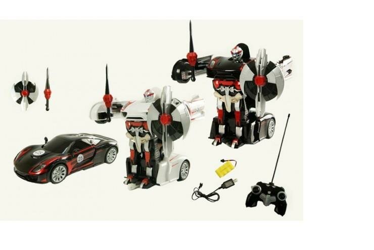 Робот-трансформер в масштабе 1:14 MZ Porshe 911 Meizhi - 2337P — фото 1