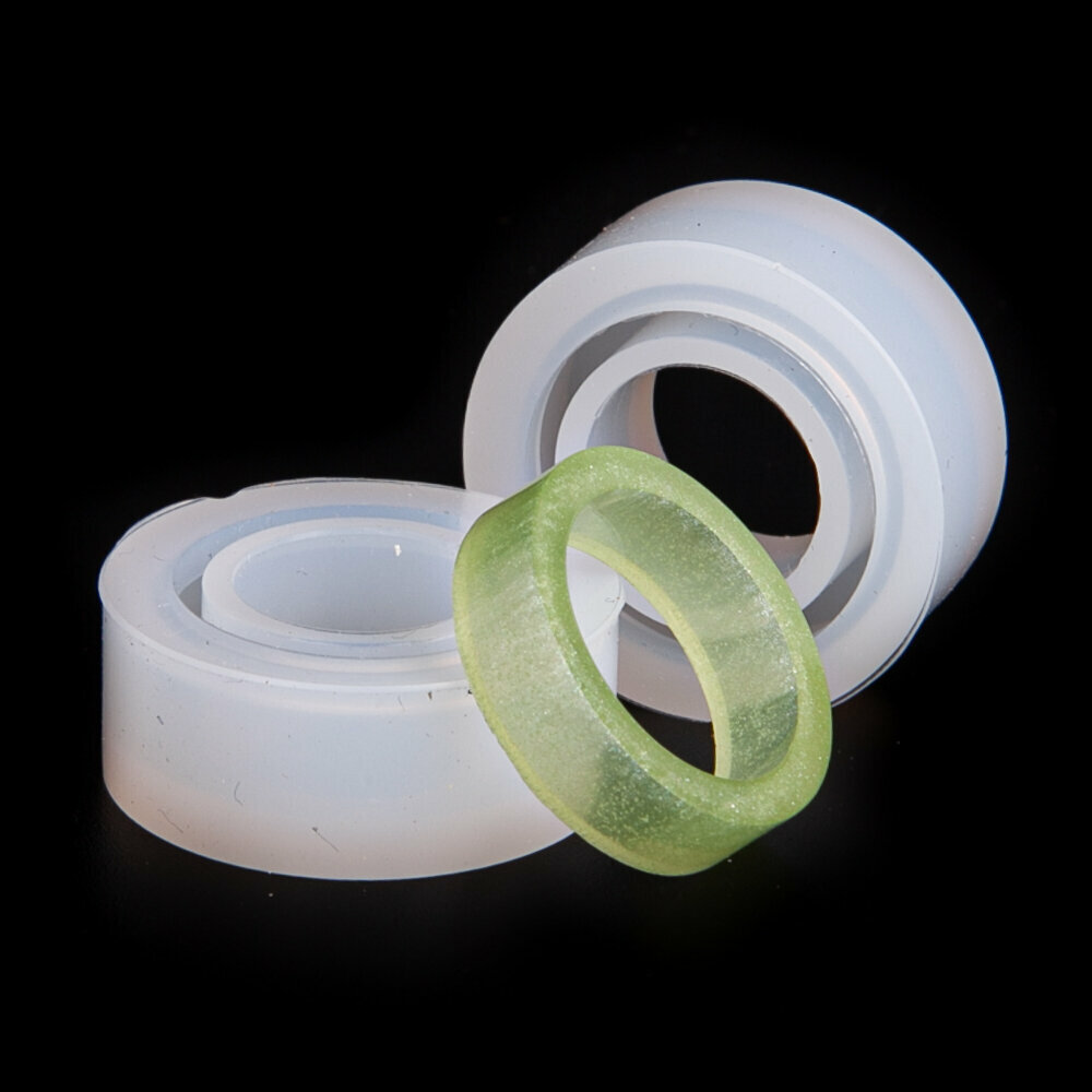 Силиконовый молд "Плоское кольцо" (р-р 17) — фото 1