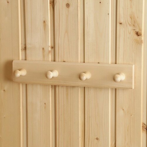 Вешалка Классика 4 крючка липа 35х65х7см 581₽