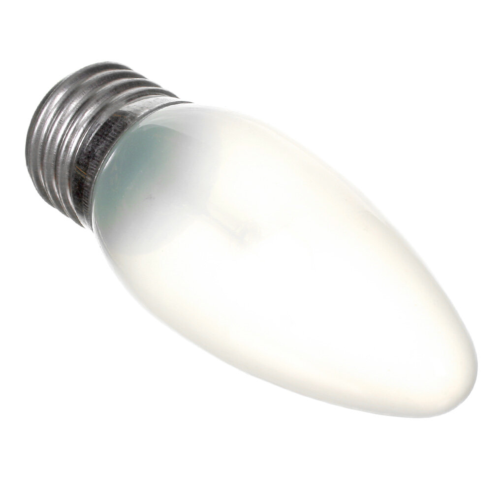 Лампа накаливания General Electric Свеча 60C1/F 60 Вт E27, матовая (в комплекте 5шт)