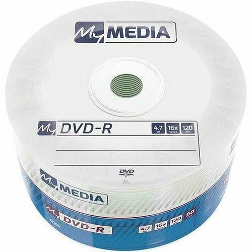 Носители информации DVD-R MyMedia 4.7Gb 16x Pack wrap (50шт/уп) (69200)