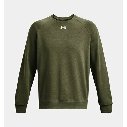 Толстовка спортивная Under Armour, размер L, зеленый худи under armour rival fleece hb hoodie md