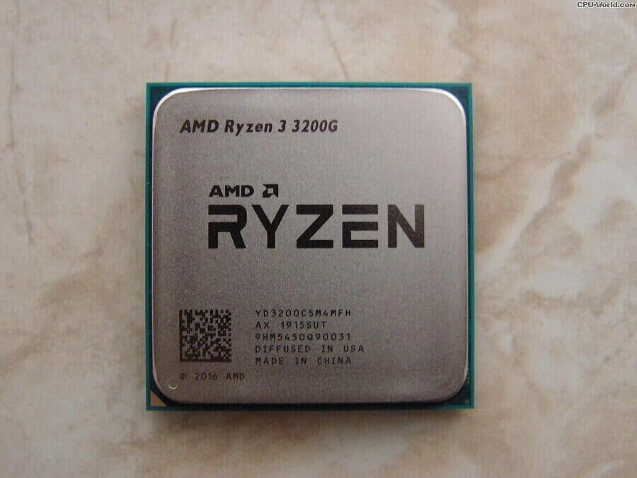 Процессор AMD Ryzen 3 3200G AM4 4 x 3600 МГц