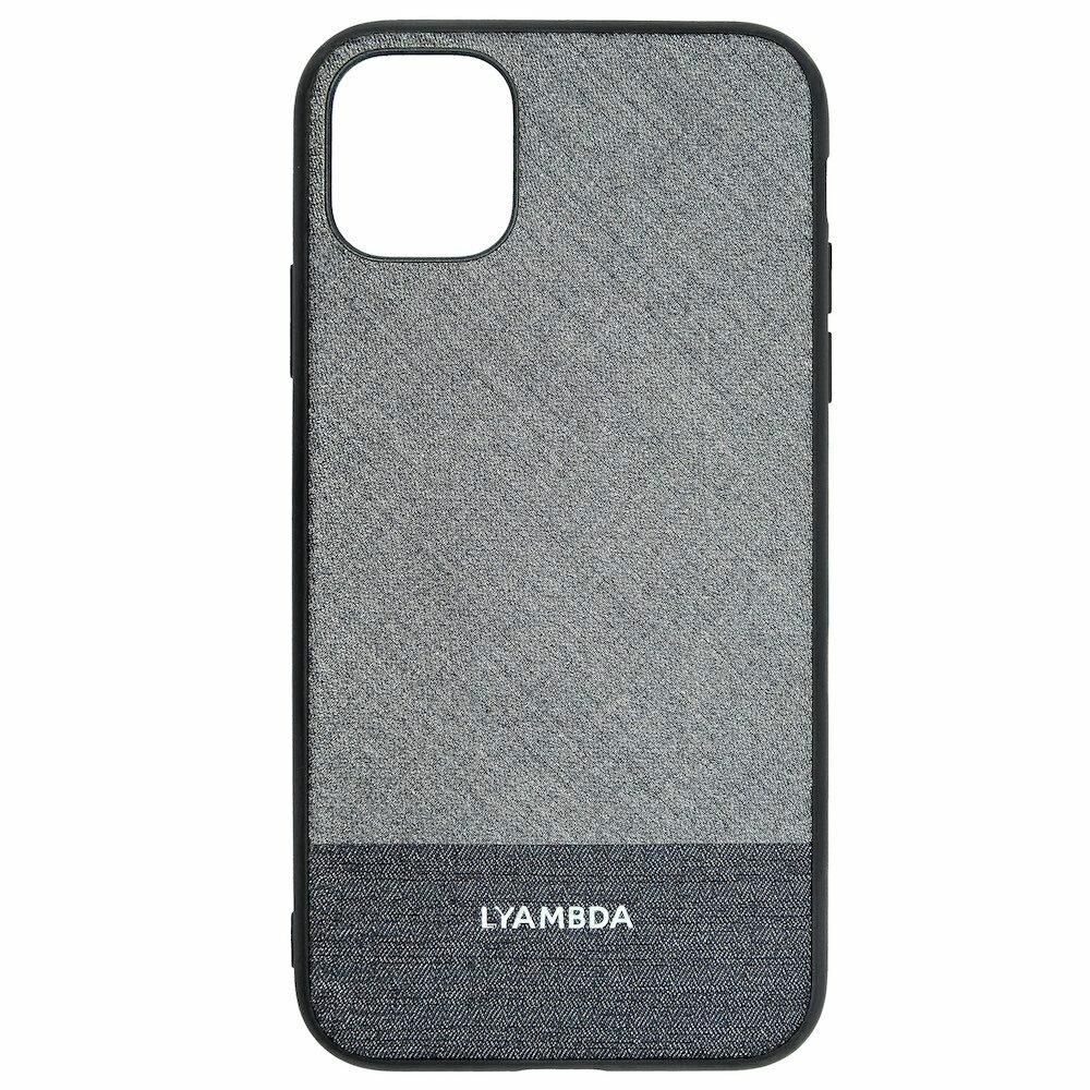 Чехол Lyambda LA05-1254-GR для iPhone 12 Mini grey strip - фото №5