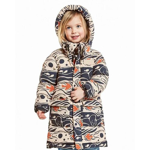 фото Куртка didriksons, размер 140, бежевый