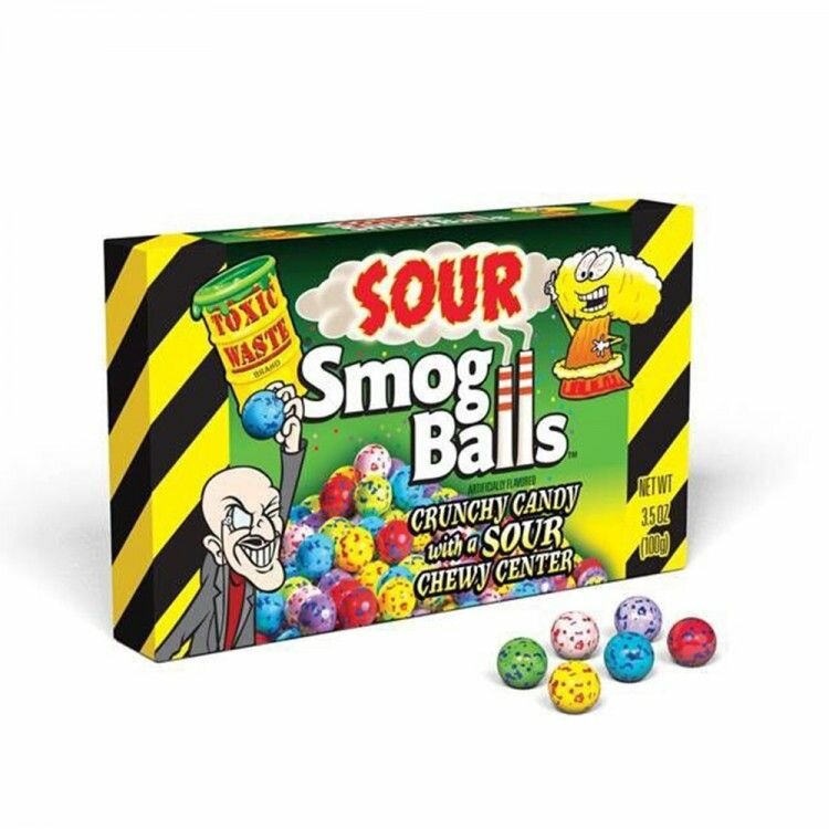 Toxic Waste Smog Balls / Кислые конфеты Токсик Смог Болс