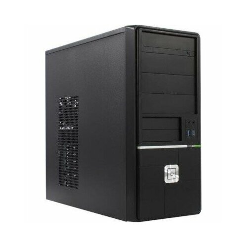 PowerCool S1007BK-U3C-500W Корпус для компьютера черный