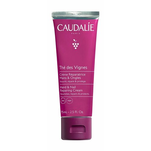 Крем для рук и ногтей с ароматом белого мускуса нероли и имбиря Caudalie The des Vignes Hand cream изысканный крем для рук и ногтей caudalie the des vignes 75 мл