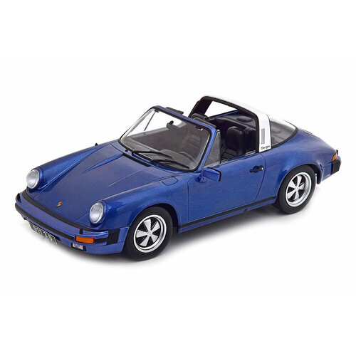 Porsche 911 carrera 3.0 targa year 1977 blue metallic модель автомобиля porsche 959 rallye limited edition scale 1 18 blue white red