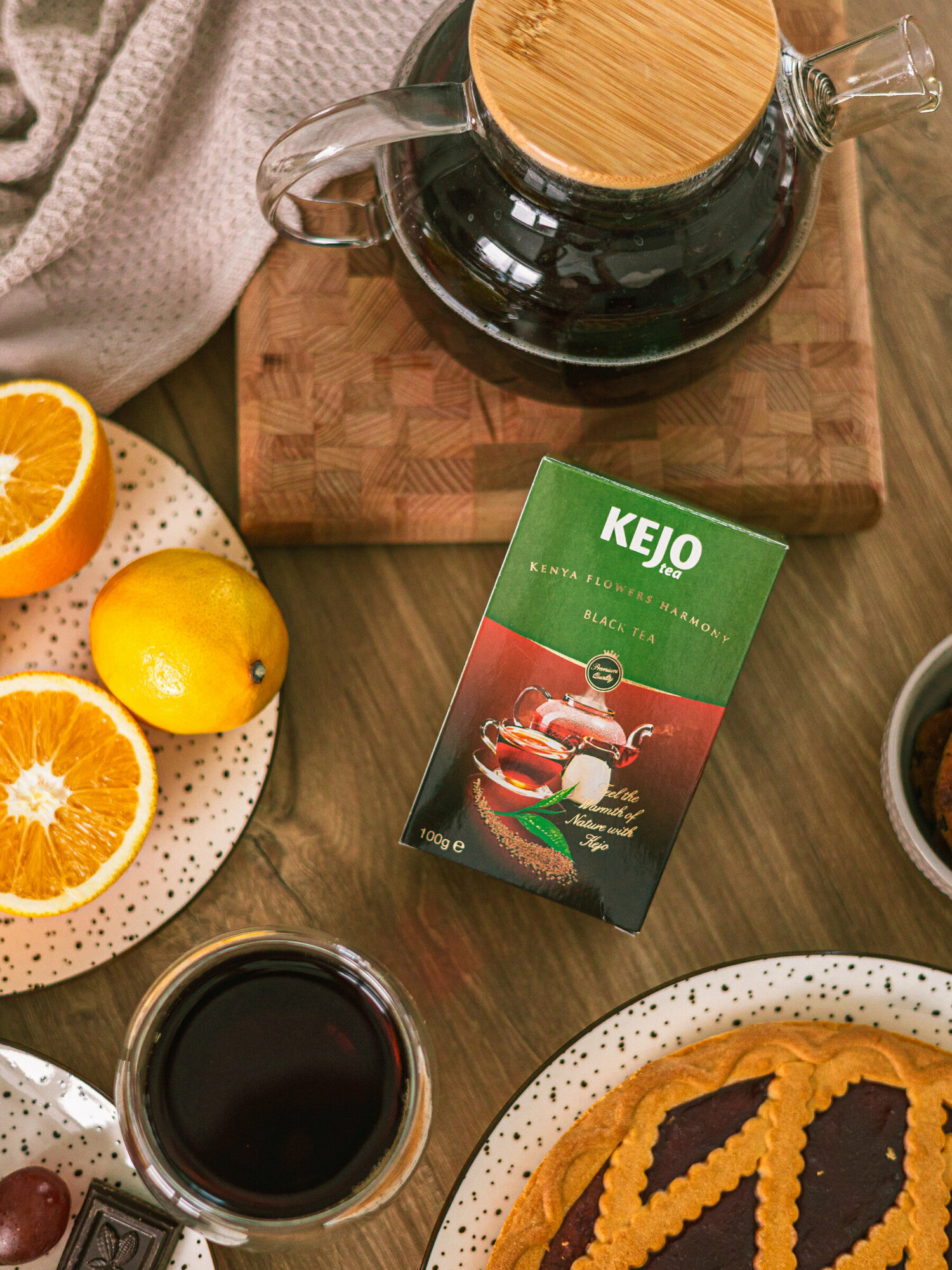 Чай черный KENYA FLOWERS HARMONY KejoTea, 100гр Kejo Tea - фото №6