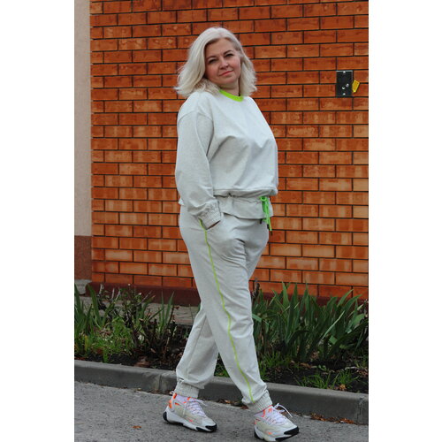 фото Костюм марго, размер 50, серый