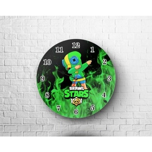Часы Бравл Старс, Brawl Stars №80 с Леоном