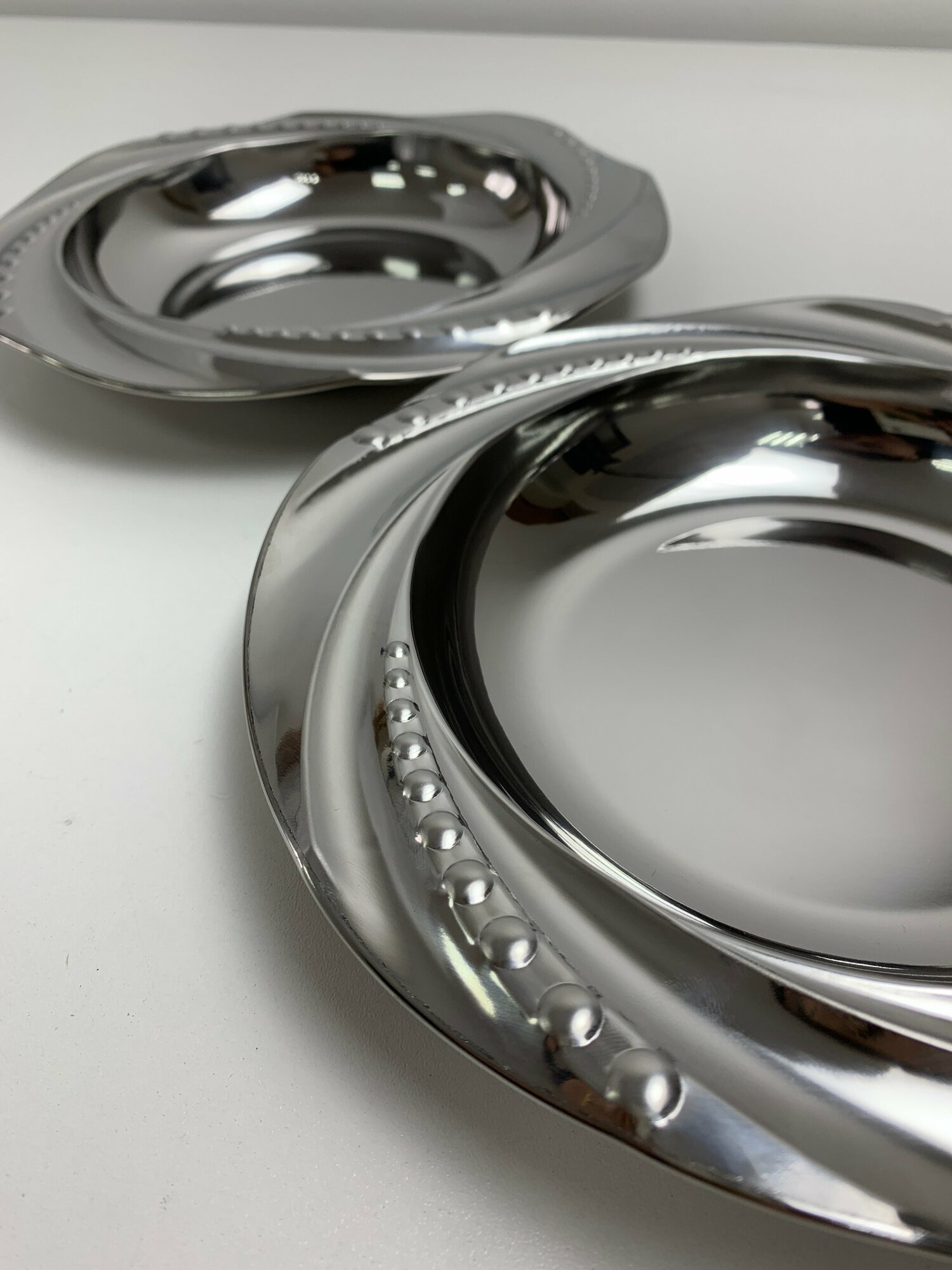 фото Поднос металлический 22 см