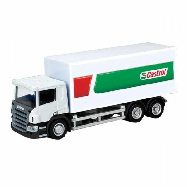 Модель машины IDEAL "Scania 20 Foot Container", Castrol, масштаб 1:64 (39081)