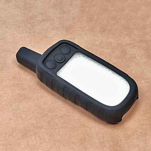 Чехол силиконовый для Garmin Alpha 100 защитный противоскользящий бампер (Черный)
