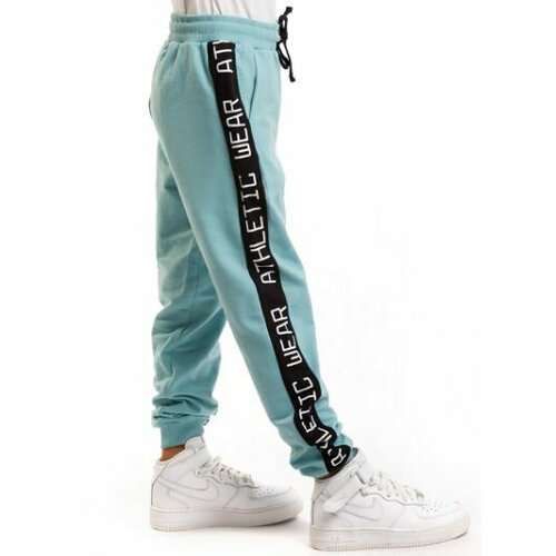 фото Брюки размер 146, голубой нет бренда