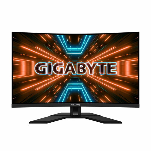 31.5" Gigabyte M32UC-EK Gaming monitor Black (VA, 3840x2160, HDMI+HDMI+DP, 1 ms, 178°/178°, 350 cd/m, 3000:1, 2xUSB3.0, USB Ty черный