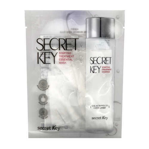 Secret Key Starting Treatment Essential Mask Pack Увлажняющая тканевая маска с экстрактом галактомис 30г