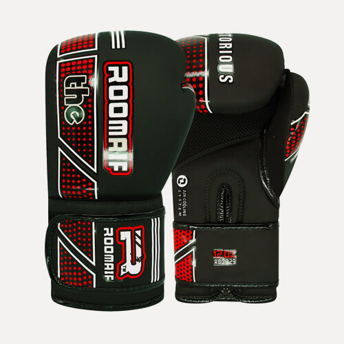 Изображение товара Боксерские перчатки Roomaif Rbg-329 Dx Black размер 12 oz