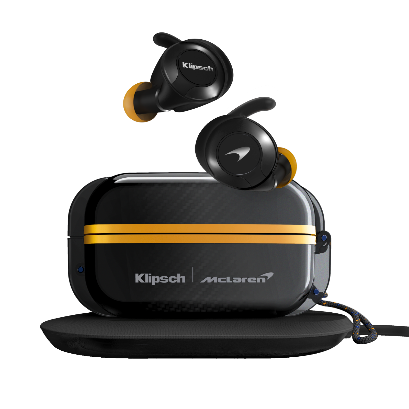 TWS наушники беспроводные Klipsch T5 II True Wireless Sport McLaren, Формула-1