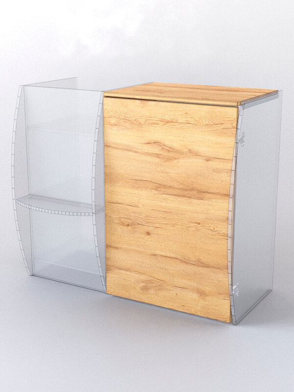 Хлопушка "сэнди" №2, Дуб Золотистый U1148. Производитель товара - компания Westcom.