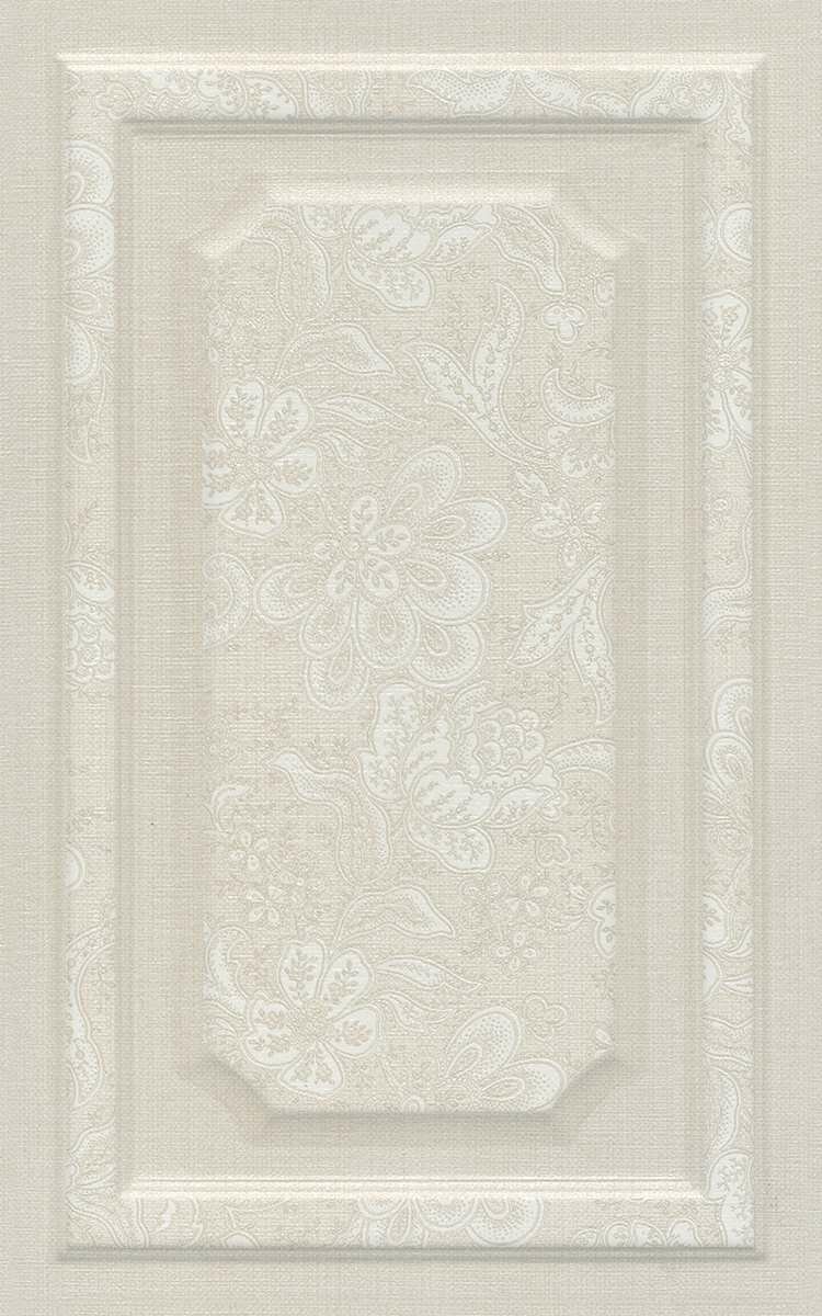 Керамическая плитка KERAMA MARAZZI 6388 Ауленсия беж панель. Настенная плитка (25x40) (цена за 1.1 м2)