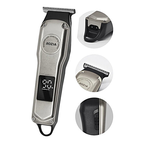 Машинка для стрижки волос Розия Профессиональный триммер для стрижки волос для бороды усов Cеребристый 289000₽
