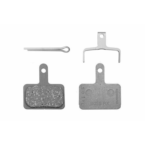 фото Тормозные колодки shimano для дискового тормоза b05s, полимерные c шплинтом