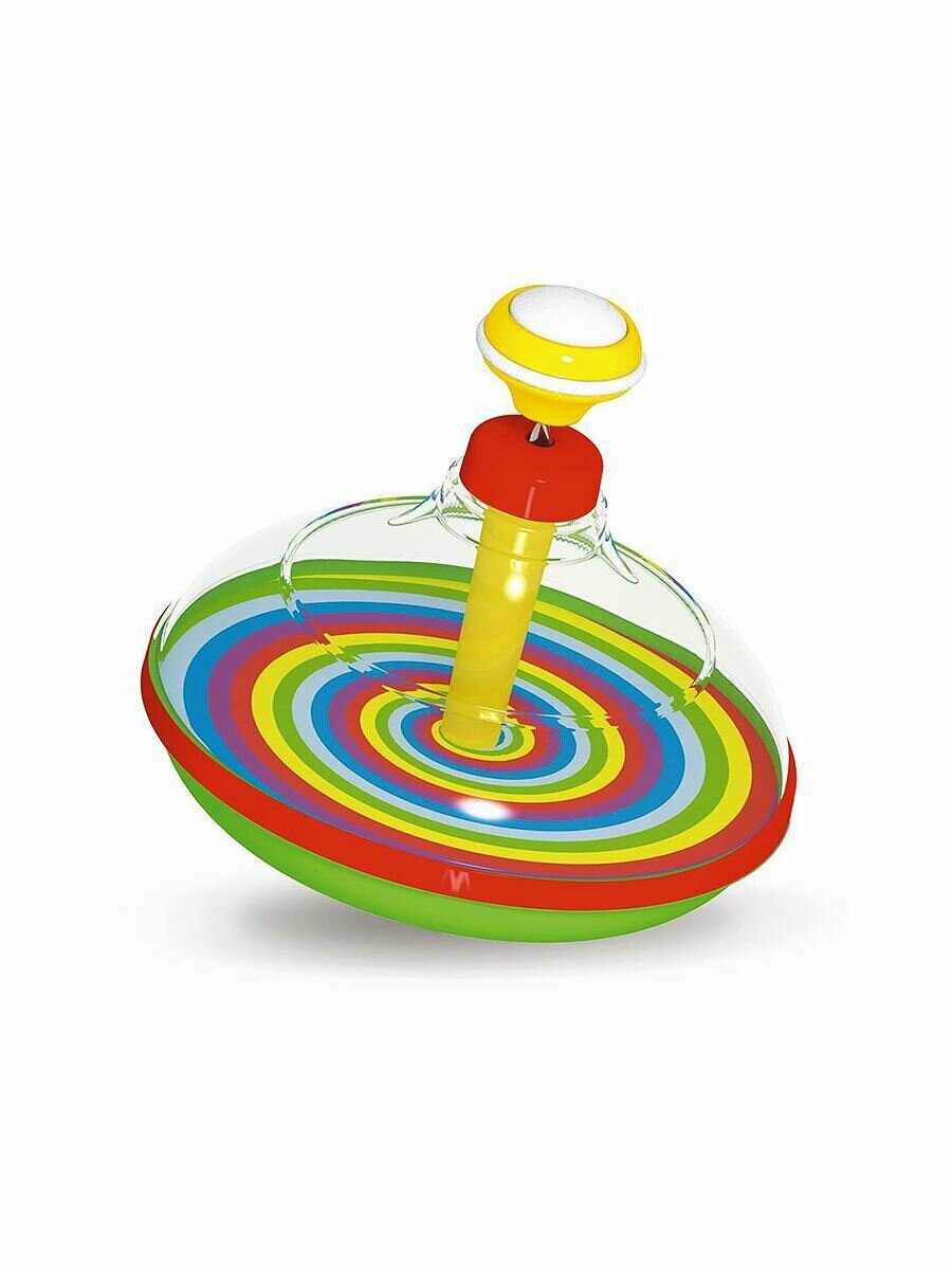 Юла прозрачная с музыкой 14 см Stellar 01975 — фото 1