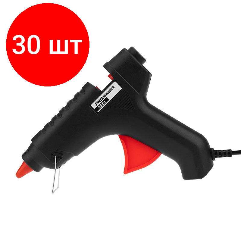 Комплект 30 штук Пистолет клеевой ProConnect 60 Вт 11 мм (12-0104)