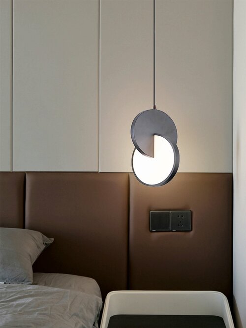 Светильник светодиодный подвесной VertexHome VER-2385-1GRAY стиль модерн, на кухню, в детскую, в спальню, в гостиную