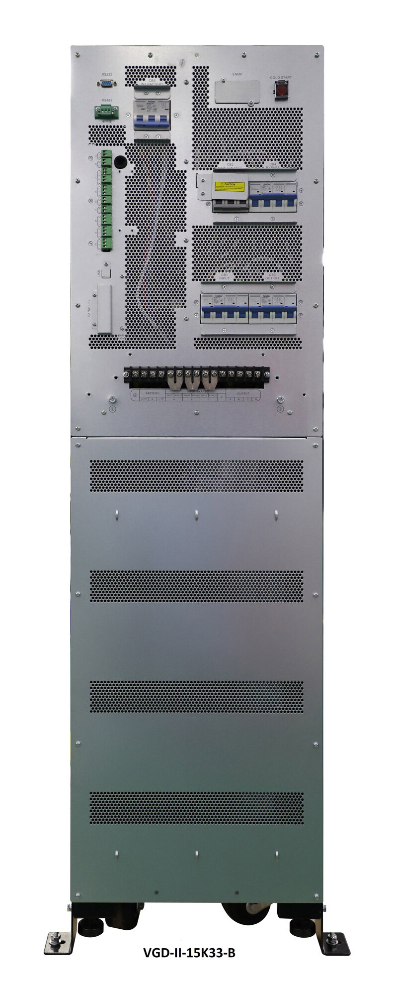 Источник бесперебойного питания Powercom VGD-II-15K33 черный - фото №9