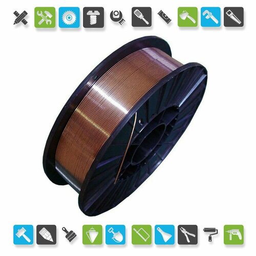 Проволока сварочная СВ08Г2С д.0,8 омед. (катушка 15кг) эсва, Калининград