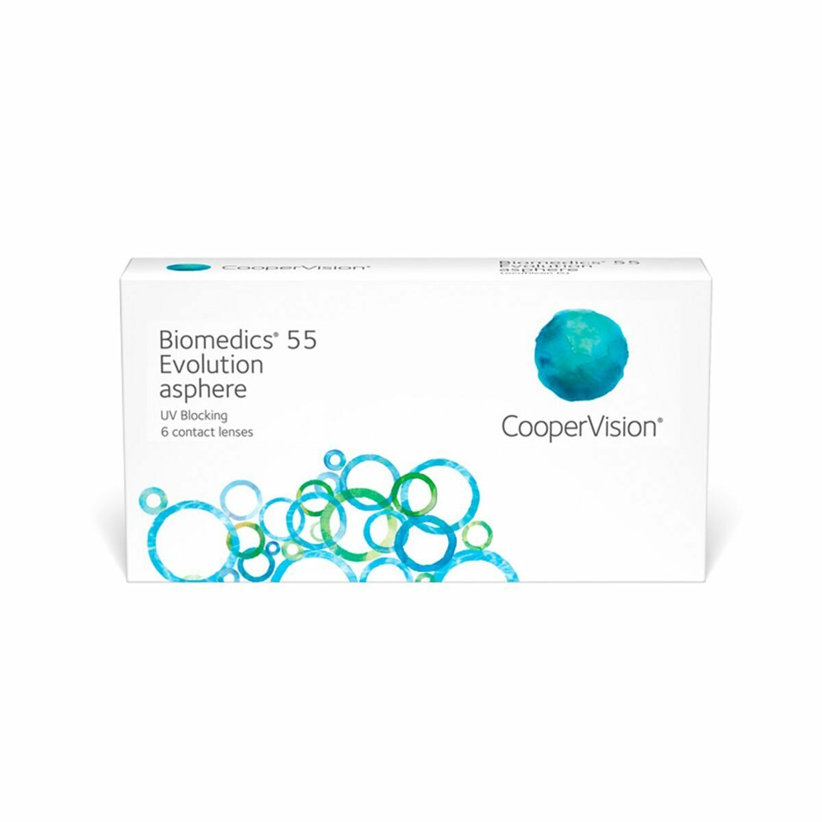 CooperVision Biomedics 55 Evolution Asphere (6 линз) -3.50 R 8.9