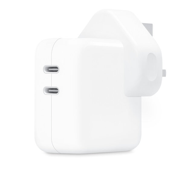 Сетевое зарядное устройство Apple MNWP3ZM/A, 35 Вт, белый - фото №5