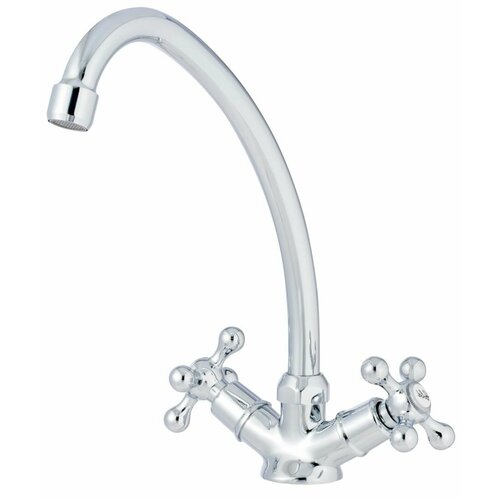 Смеситель для кухни Delinia Mauna 26 см цвет хром