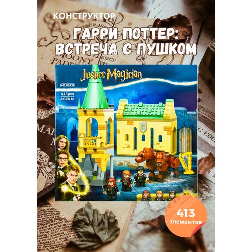 Конструктор Гарри Поттер Встреча с Пушком 413 д