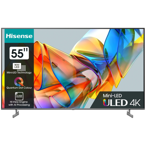 Телевизор Hisense LED 55U6KQ темно-серый 4518200₽