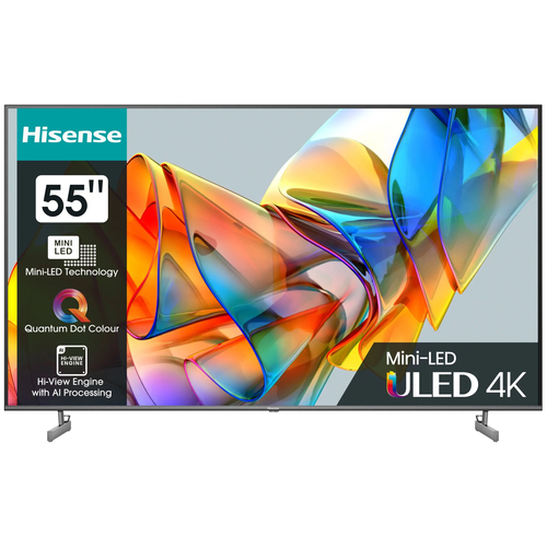 Телевизор Hisense LED 55U6KQ темно-серый