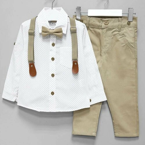 Комплект одежды Terry, размер 122, бежевый