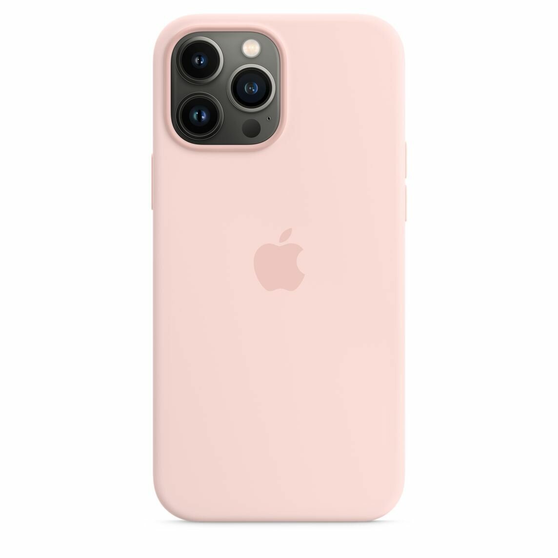 Силиконовый чехол на айфон / Чехол на iPhone 13 PRO MAX, розовый