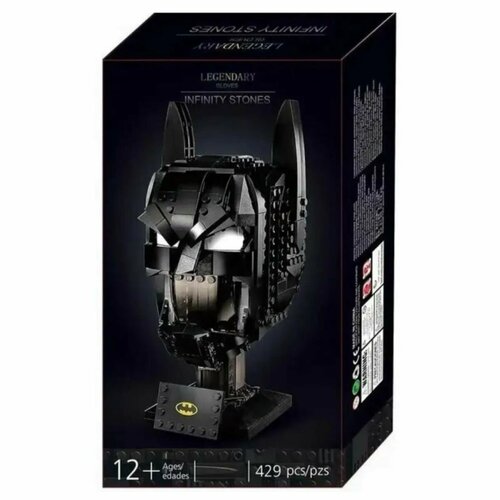 Конструктор Batman 77182 Маска Бэтмена 429 деталей