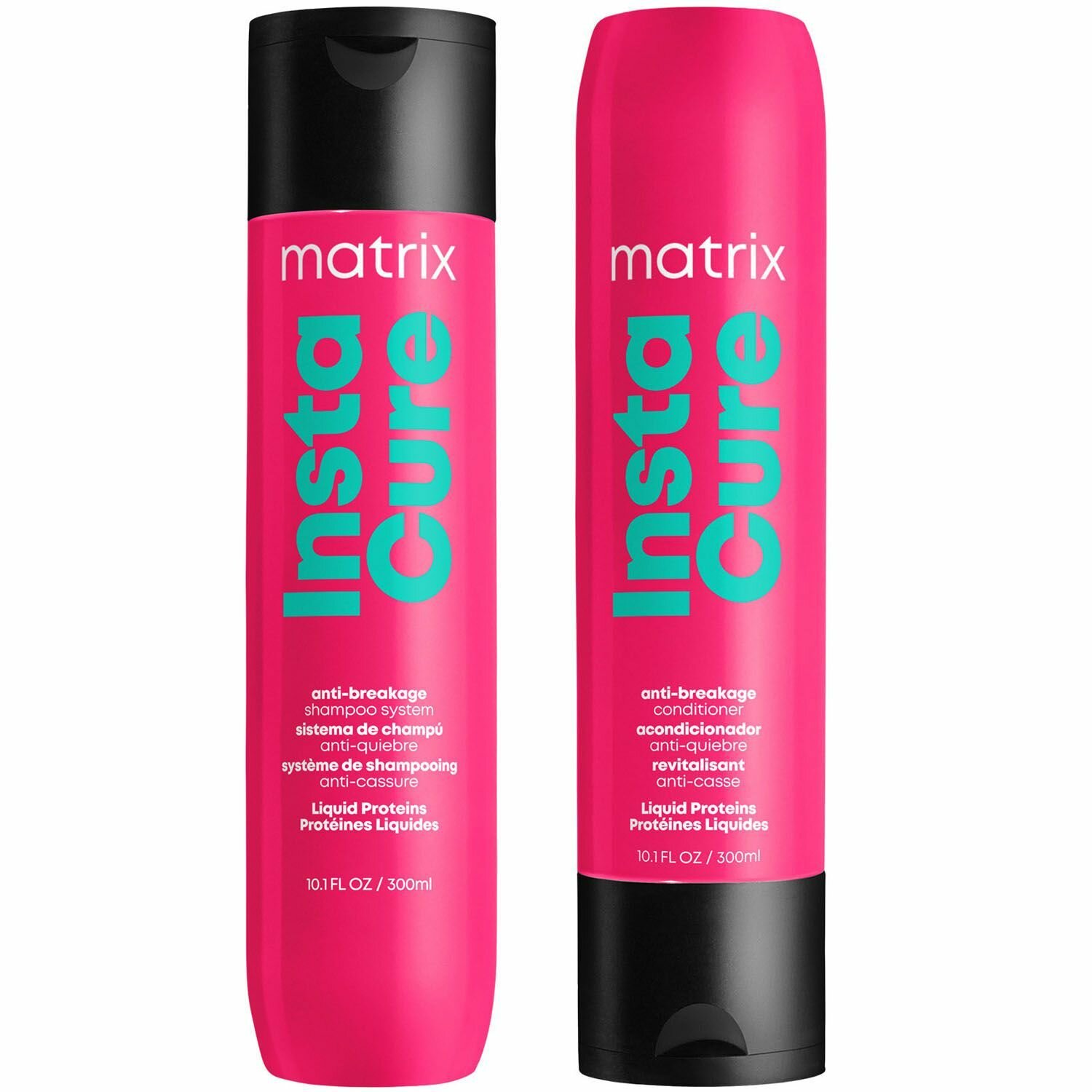 Matrix Набор против ломкости и пористости волос Total results Instacure: шампунь 300 мл + кондиционер 300 мл